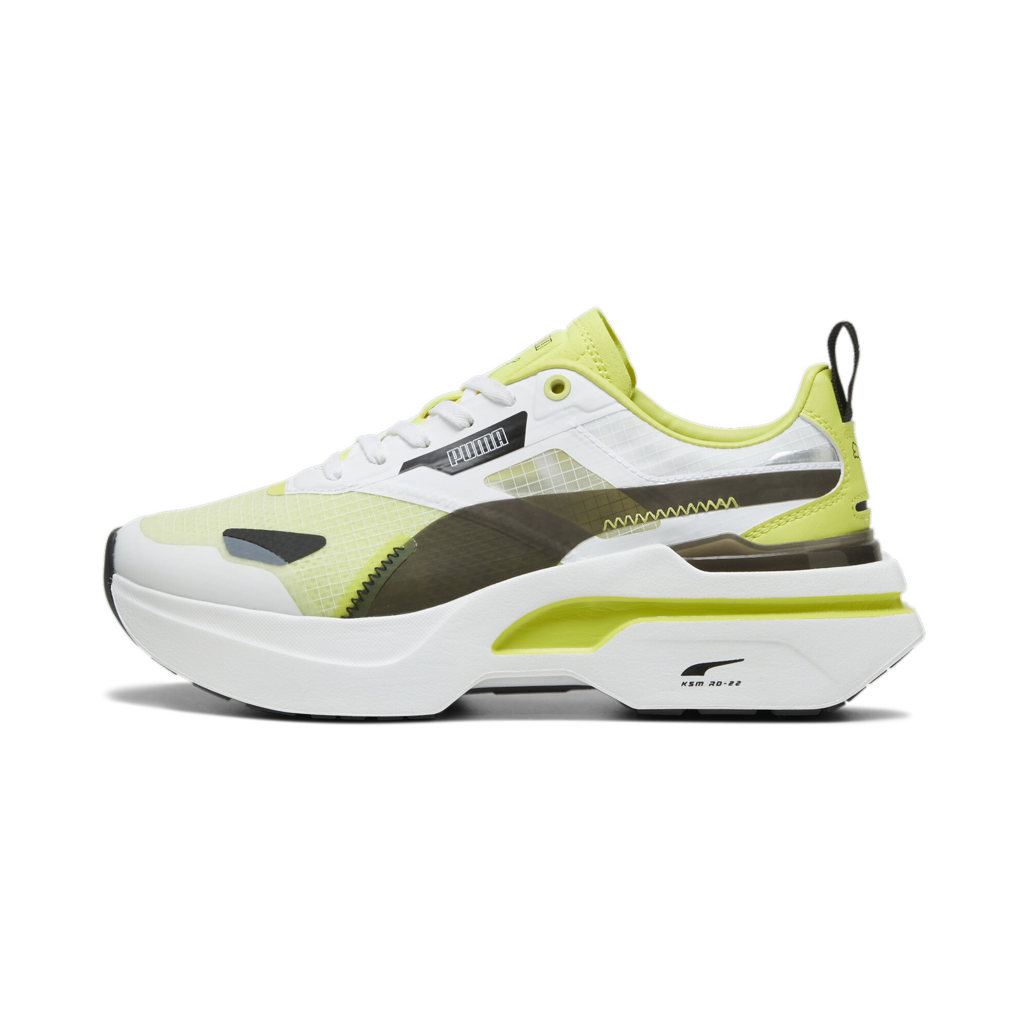 Women's PUMA Kosmo Rider Trainers In White, Size EU 37.5