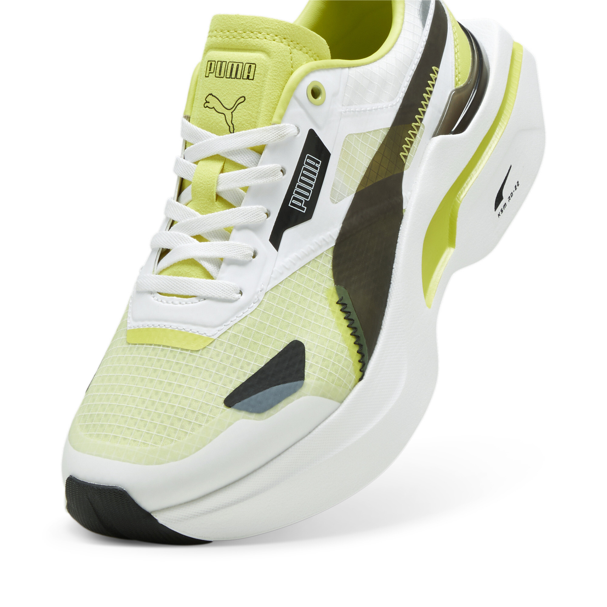 Women's PUMA Kosmo Rider Trainers In White, Size EU 37.5