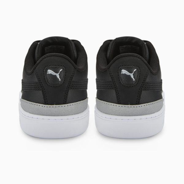 Vikky v3 Leather Women's Trainers, Puma Black-Puma Black-Puma Silver, large-ZAF