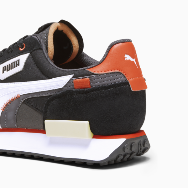 Future Rider Displaced Trainers, Dark Coal-PUMA White, large-ZAF
