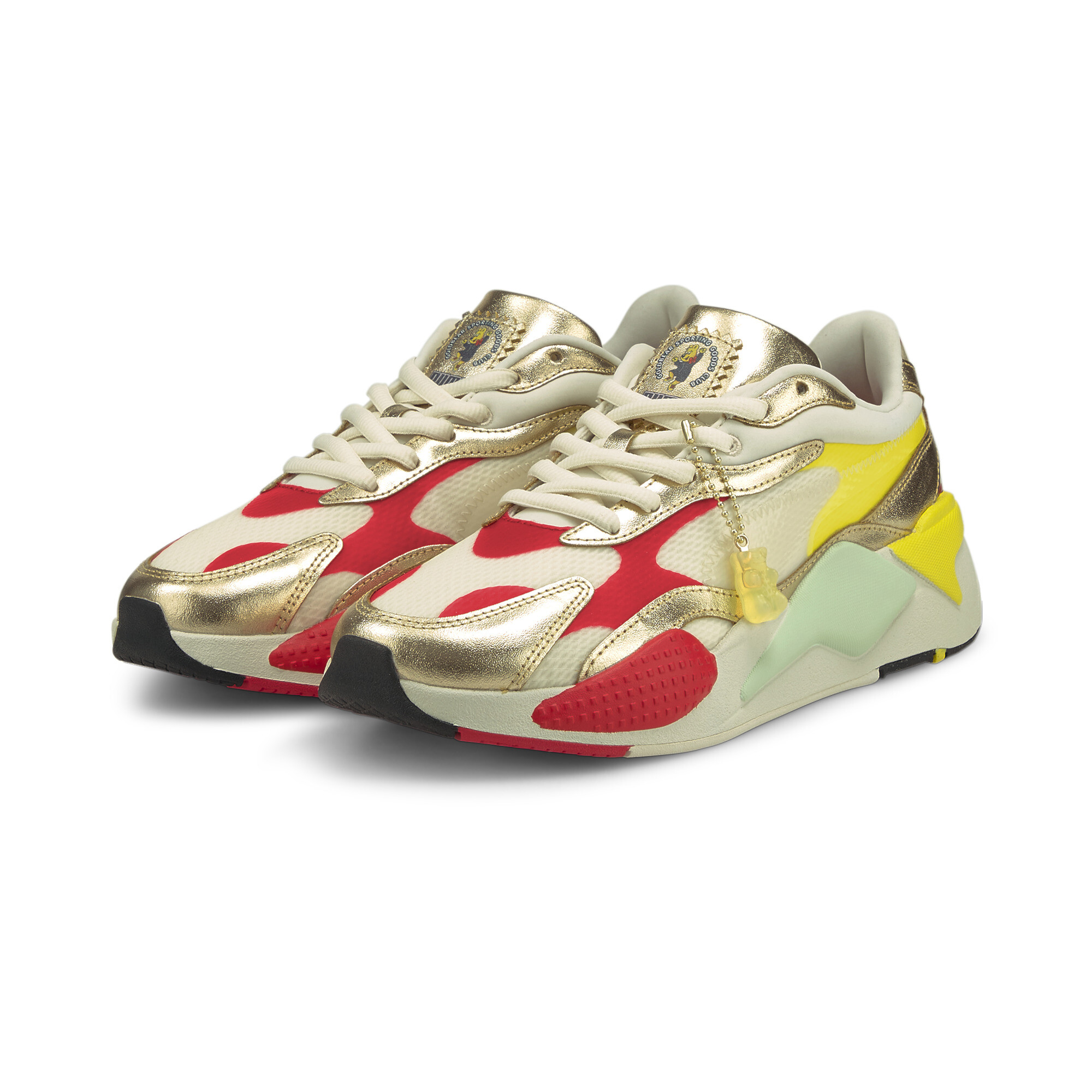 【プーマ公式通販】 プーマ PUMA x HARIBO RS-X3 スニーカー ユニセックス ユニセックス Whisper White-Puma Team Gold ｜PUMA.com