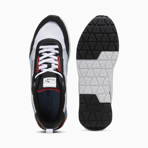 R22 Trainers, PUMA White-Zen Blue-Silver Mist-PUMA Black-Club Red, large-ZAF