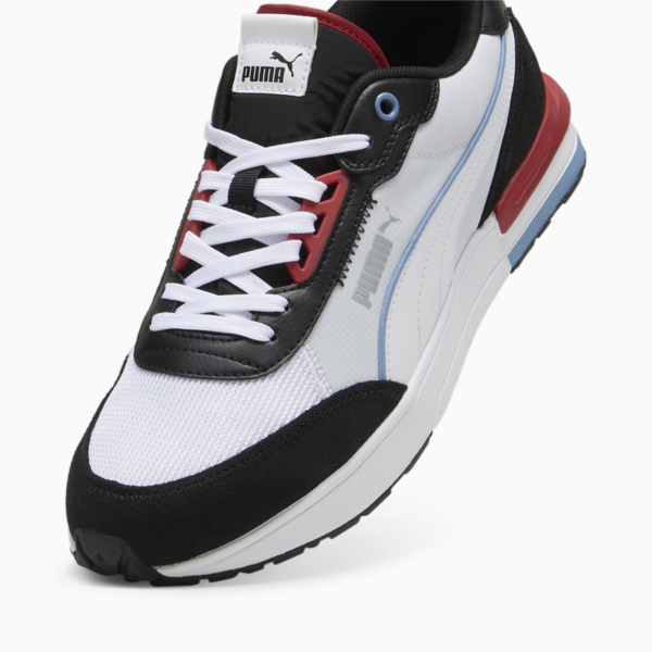 R22 Trainers, PUMA White-Zen Blue-Silver Mist-PUMA Black-Club Red, large-ZAF