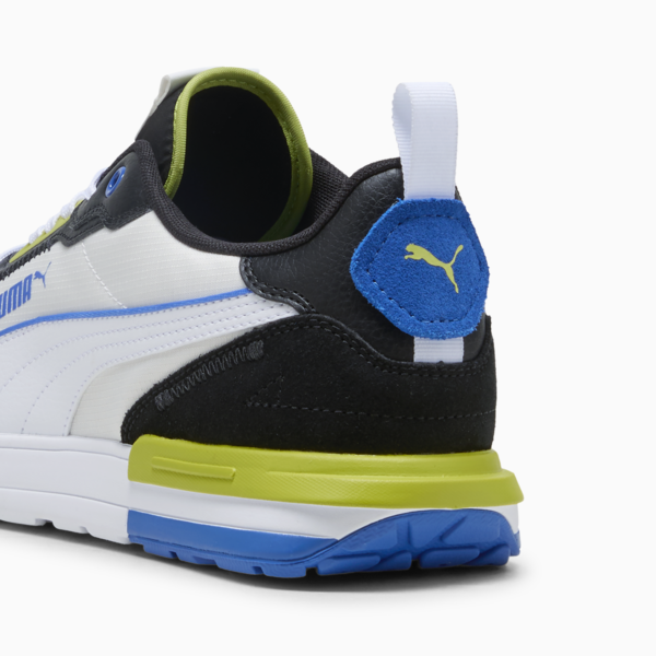 Zapatillas R22, PUMA Black-PUMA White-Vapor Gray-Sea Kelp-Vivid Blue, large-ARG