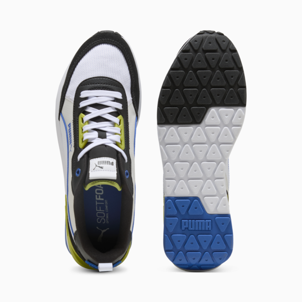 Zapatillas R22, PUMA Black-PUMA White-Vapor Gray-Sea Kelp-Vivid Blue, large-ARG