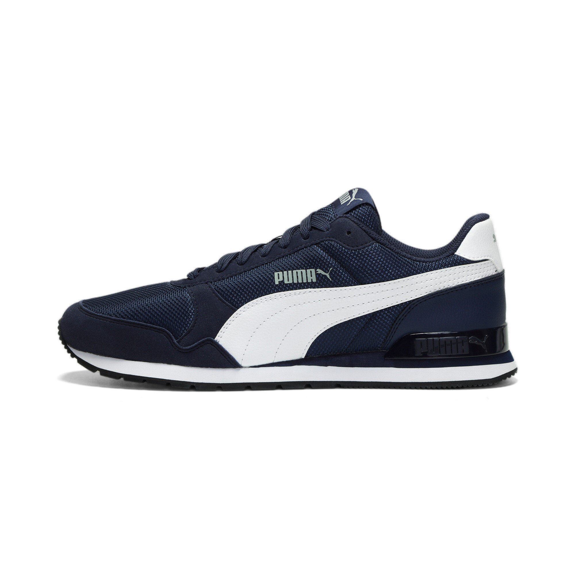 Tenis Feminino Puma Branco, Detalhe Na Lateral, Casual, Academia