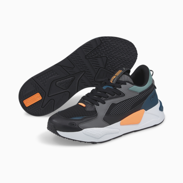 RS-Z Core Trainers, Puma Black-CASTLEROCK-Blue Coral, large-ZAF