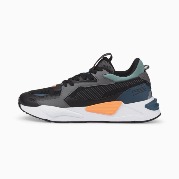 RS-Z Core Trainers, Puma Black-CASTLEROCK-Blue Coral, large-ZAF