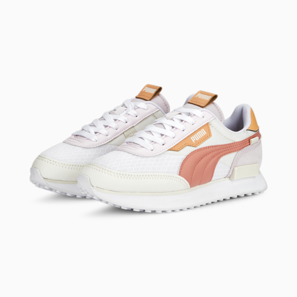 Zapatillas para mujer Future Rider Pastel, PUMA White-Pearl Pink, large-ARG