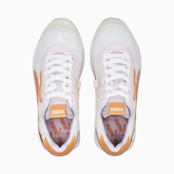 Zapatillas para mujer Future Rider Pastel, PUMA White-Pearl Pink, large-ARG