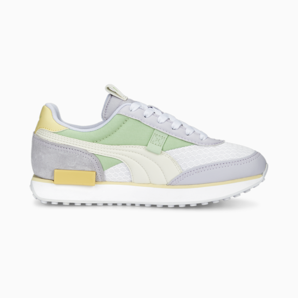 Zapatillas para mujer Future Rider Pastel, PUMA White-Spring Lavender, large-ARG