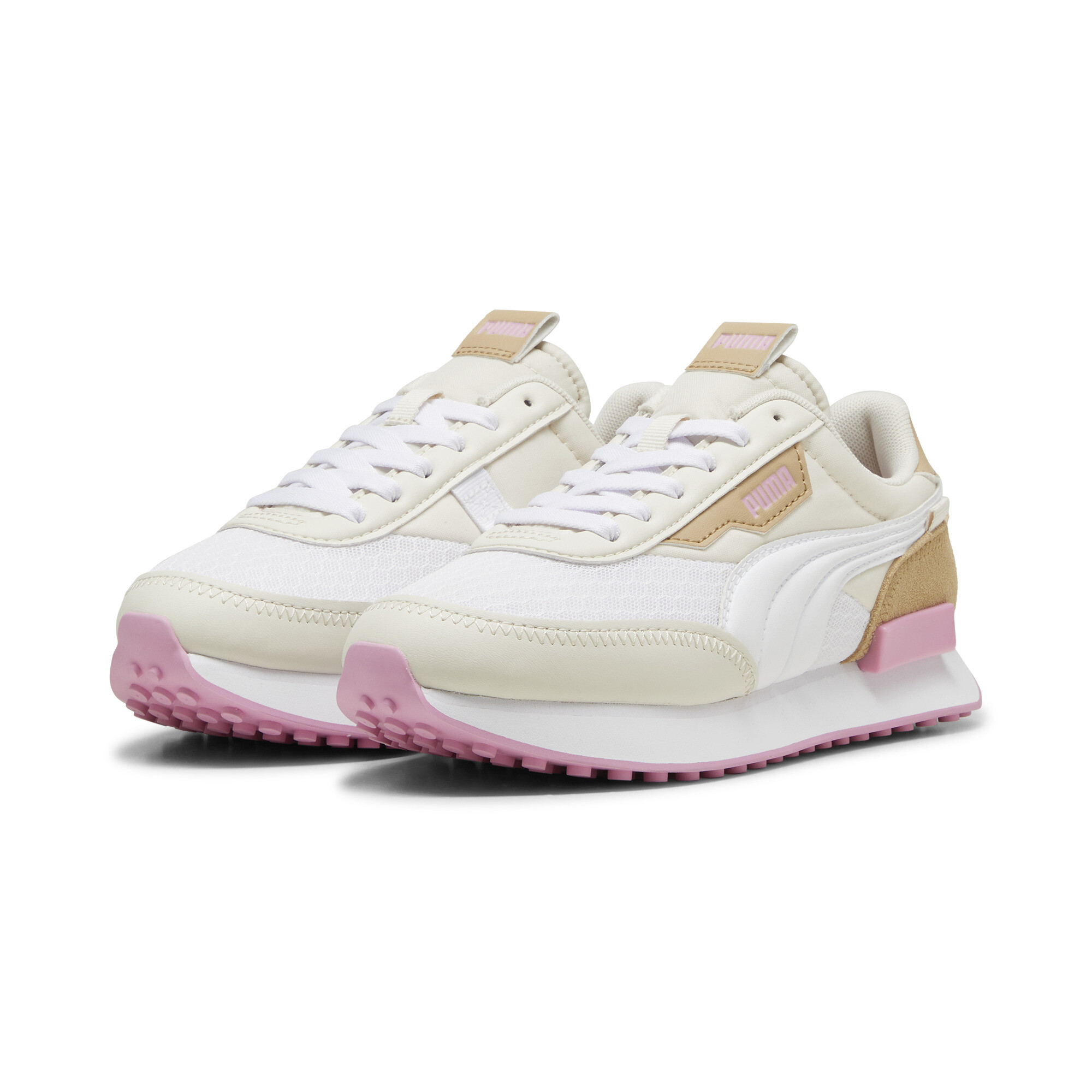 Women's Puma Future Rider Pastel Trainers, White, Size 38.5, Shoes