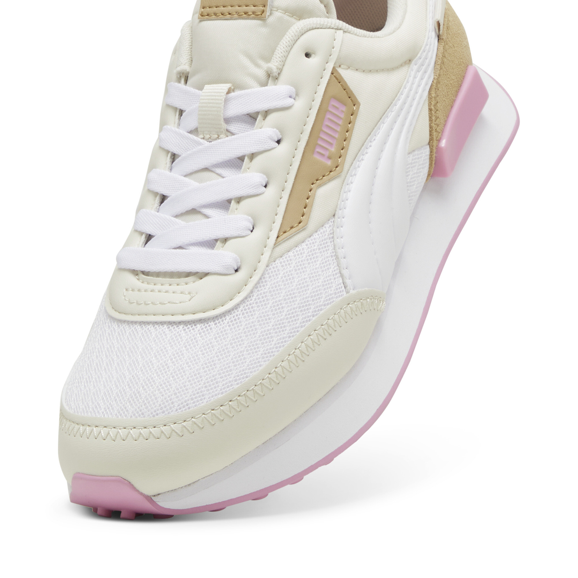 Women's Puma Future Rider Pastel Trainers, White, Size 38.5, Shoes