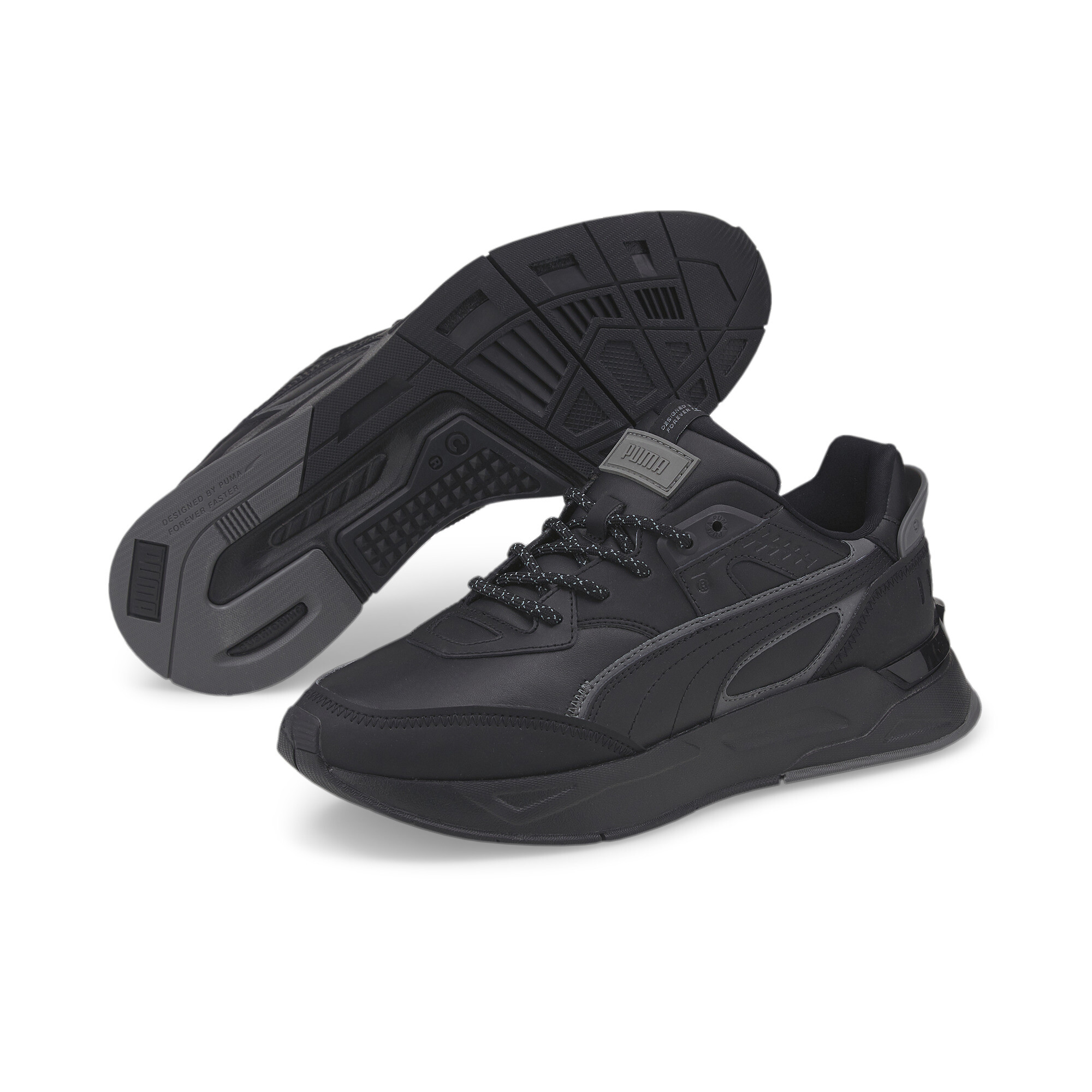 【プーマ公式通販】 プーマ ミラージュ スポーツ リフレクティブ スニーカー ユニセックス ユニセックス Puma Black-Puma Black-CASTLEROCK ｜PUMA.com