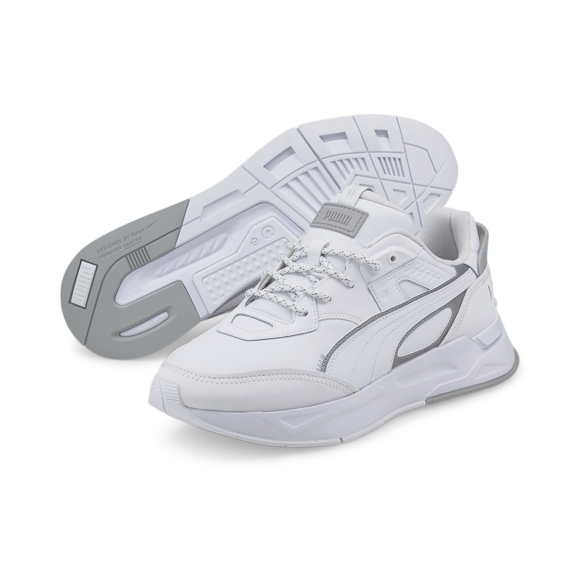 【プーマ公式通販】 プーマ ミラージュ スポーツ リフレクティブ スニーカー ユニセックス ユニセックス Puma White-Puma White-High Rise ｜PUMA.com