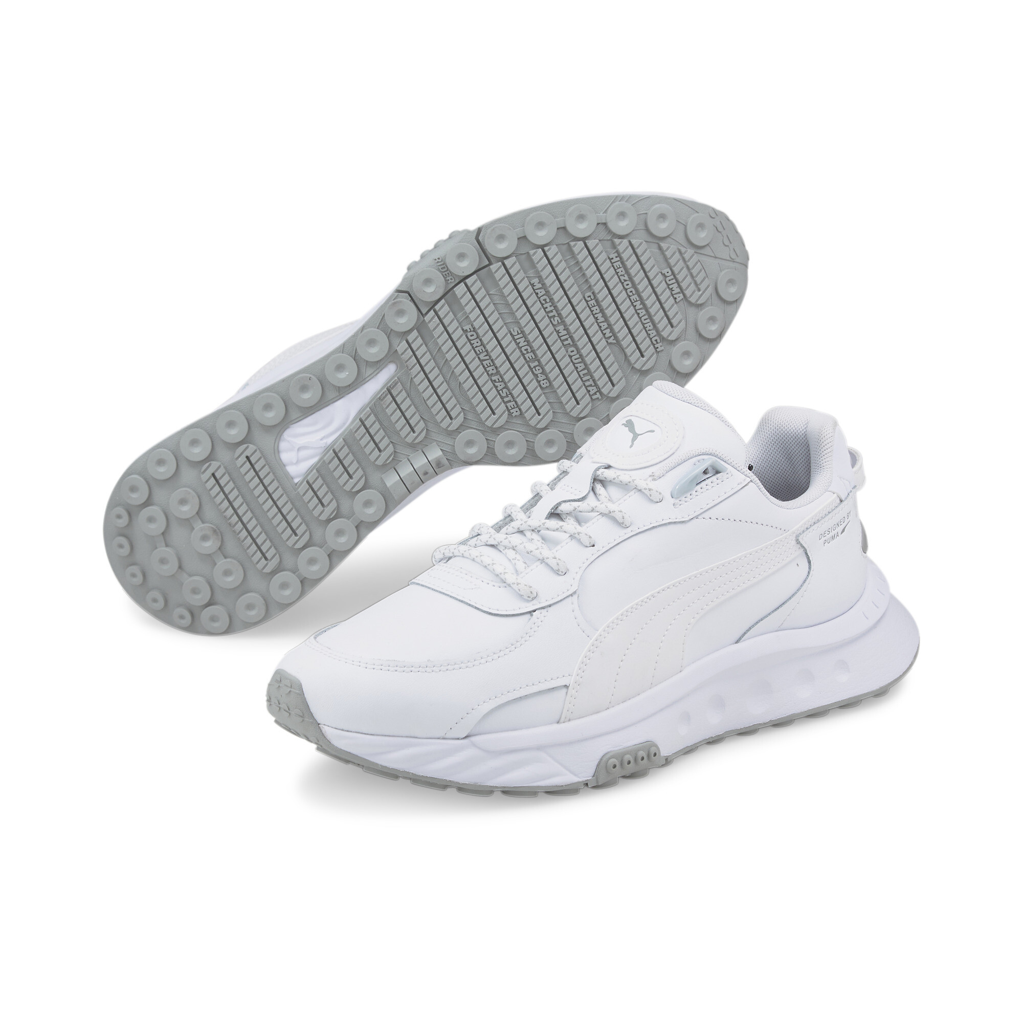 【プーマ公式通販】 プーマ ワイルドライダー リフレクティブ スニーカー ユニセックス ユニセックス Puma White-Puma White ｜PUMA.com