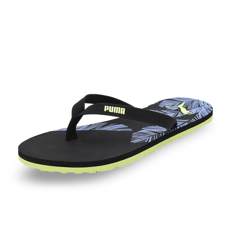 

Women's PUMA Flame Flip Flops, Black/violet