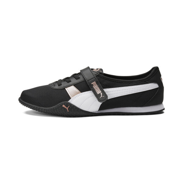 PUMA Bella V Clean Women's Sneakers in Black/White/Rose Gold - 383891_03