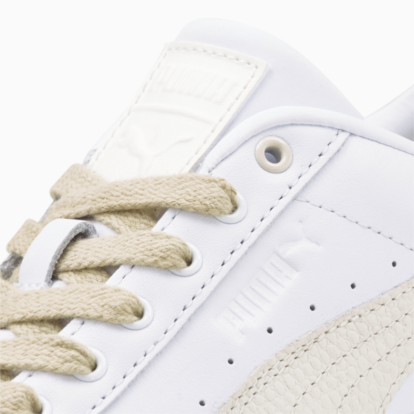 Mayze Luxe Trainers Women, Puma White-Pale Khaki, large-ZAF