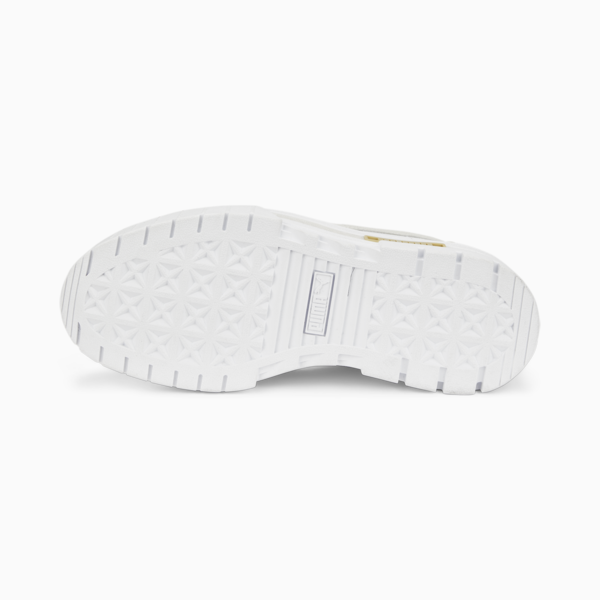 Mayze Luxe Trainers Women, Puma White-Pale Khaki, large-ZAF