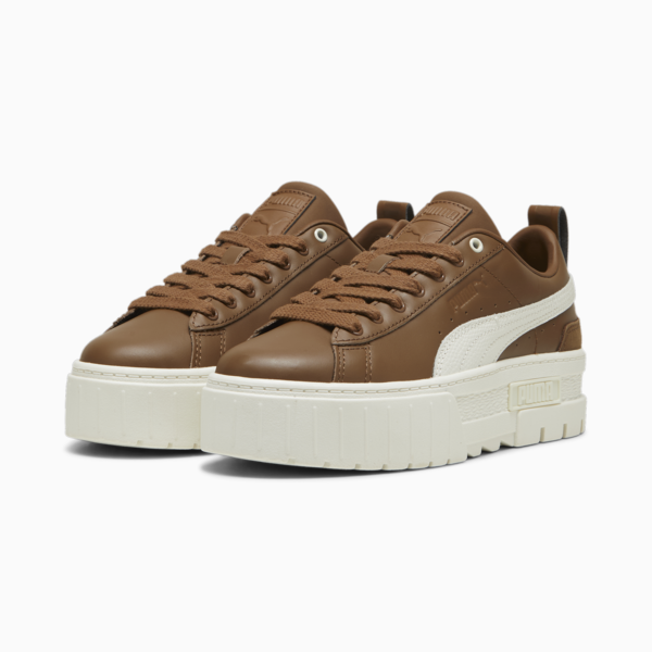 Mayze Luxe Women's Trainers, Haute Coffee, large-MEX