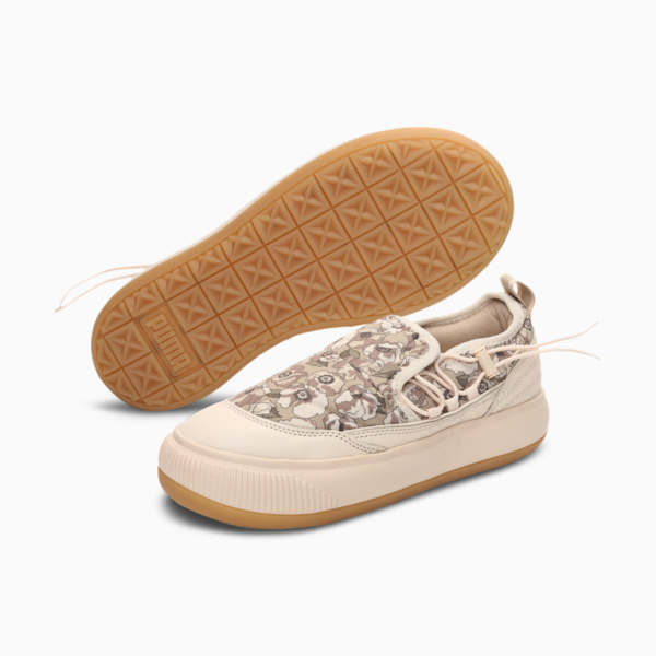 PUMA x LIBERTY Suede Mayu Slip-on Women's Trainers, Sun Kiss, large-ZAF