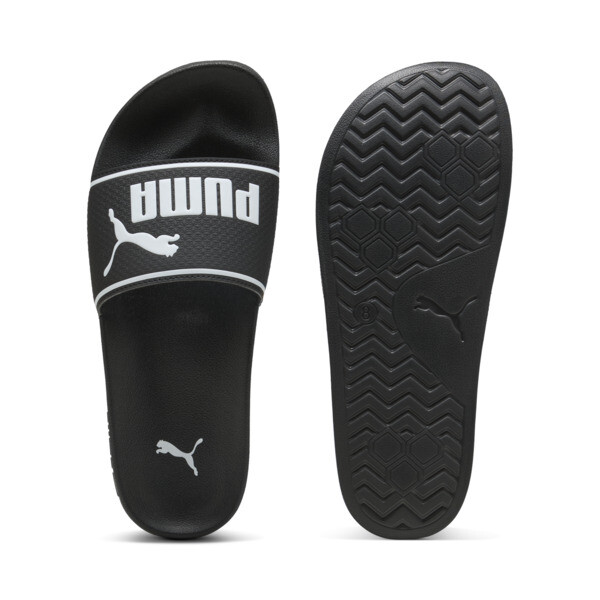 PUMA Leadcat 2.0 Slides in Black/White - 384139_01