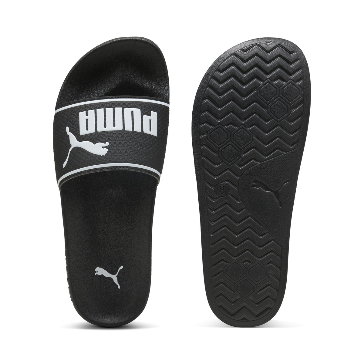 Leadcat 2.0 Sandals in Black/White by PUMA, UK 3