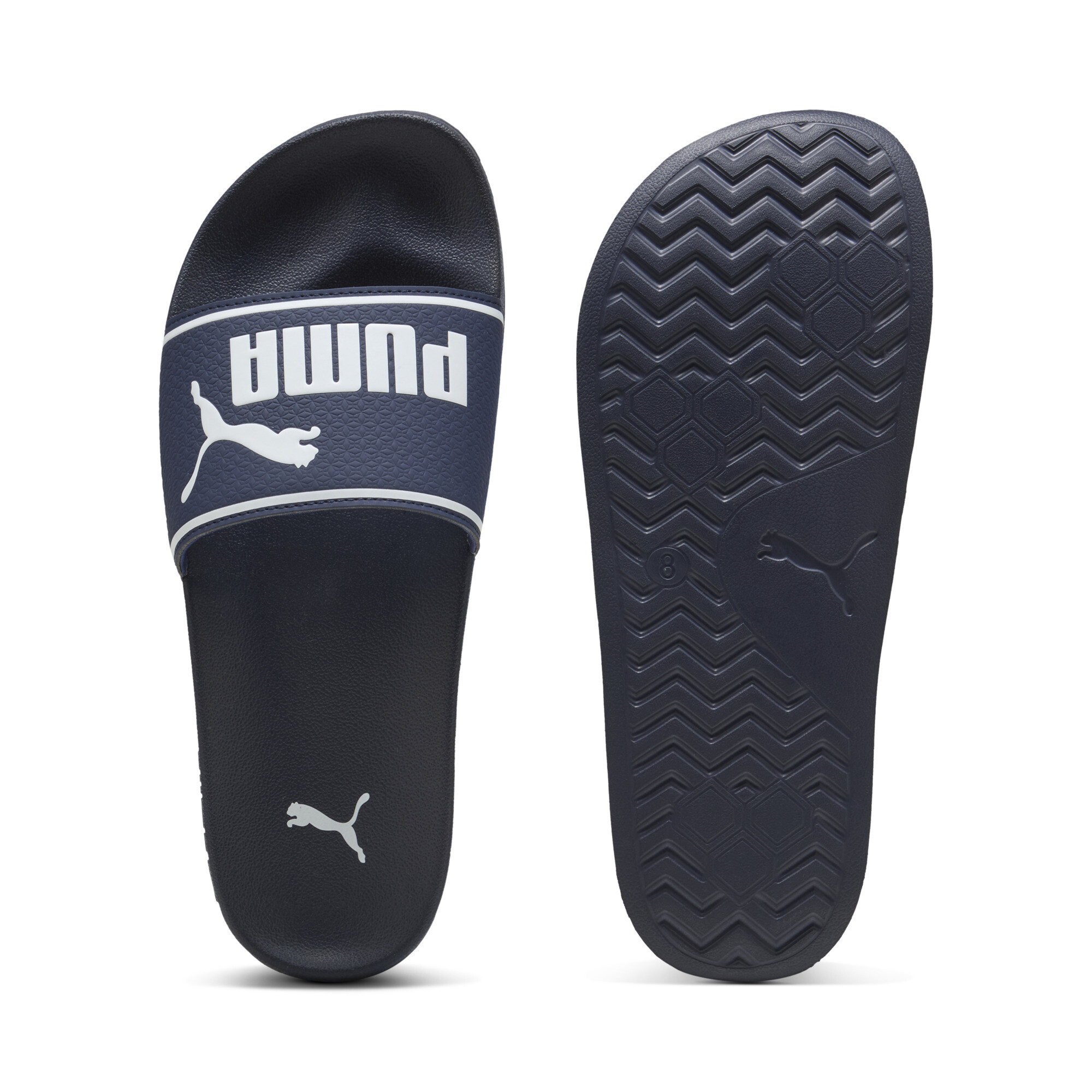 puma white flip flops mens
