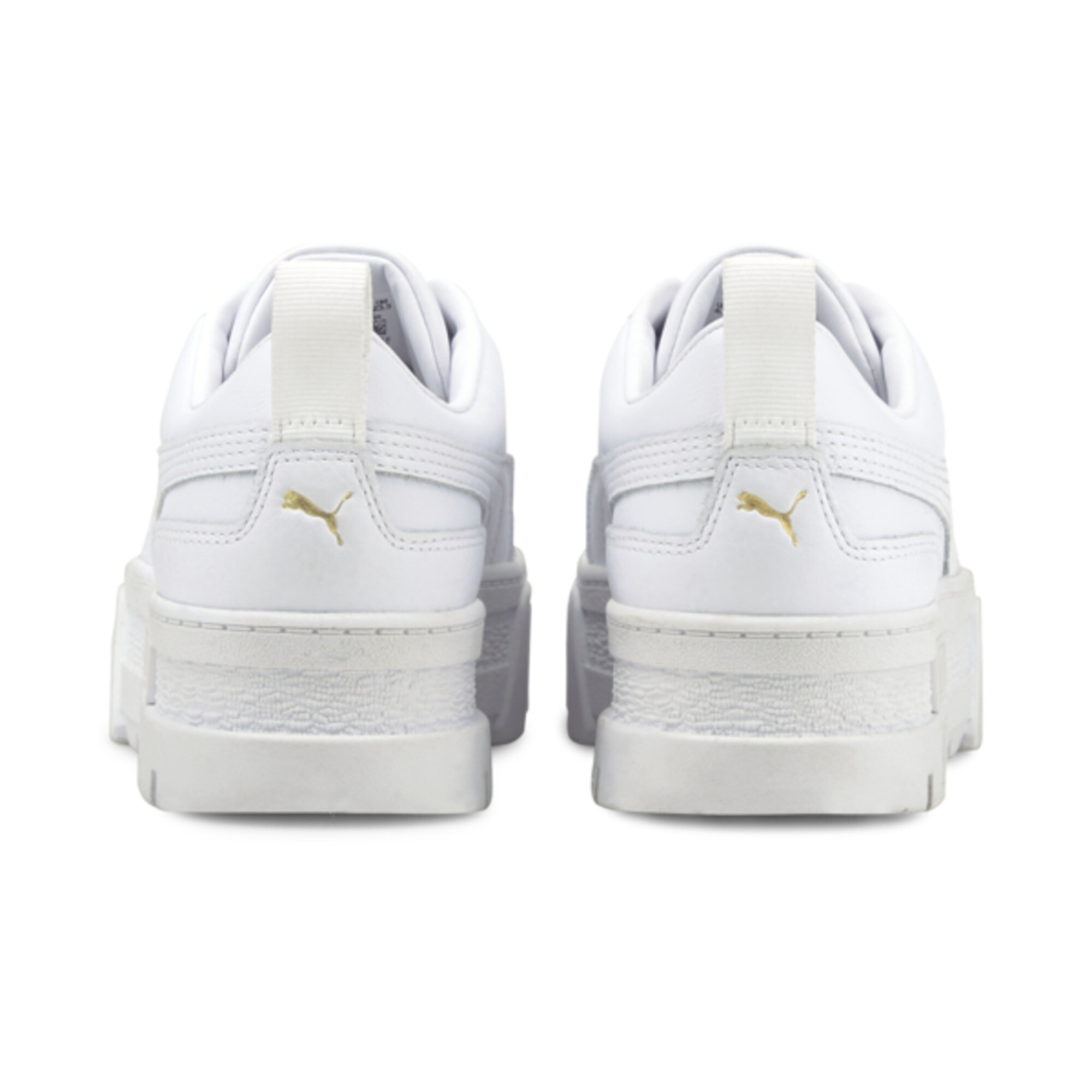 Women's PUMA Mayze Classic Trainers In White, Size EU 41