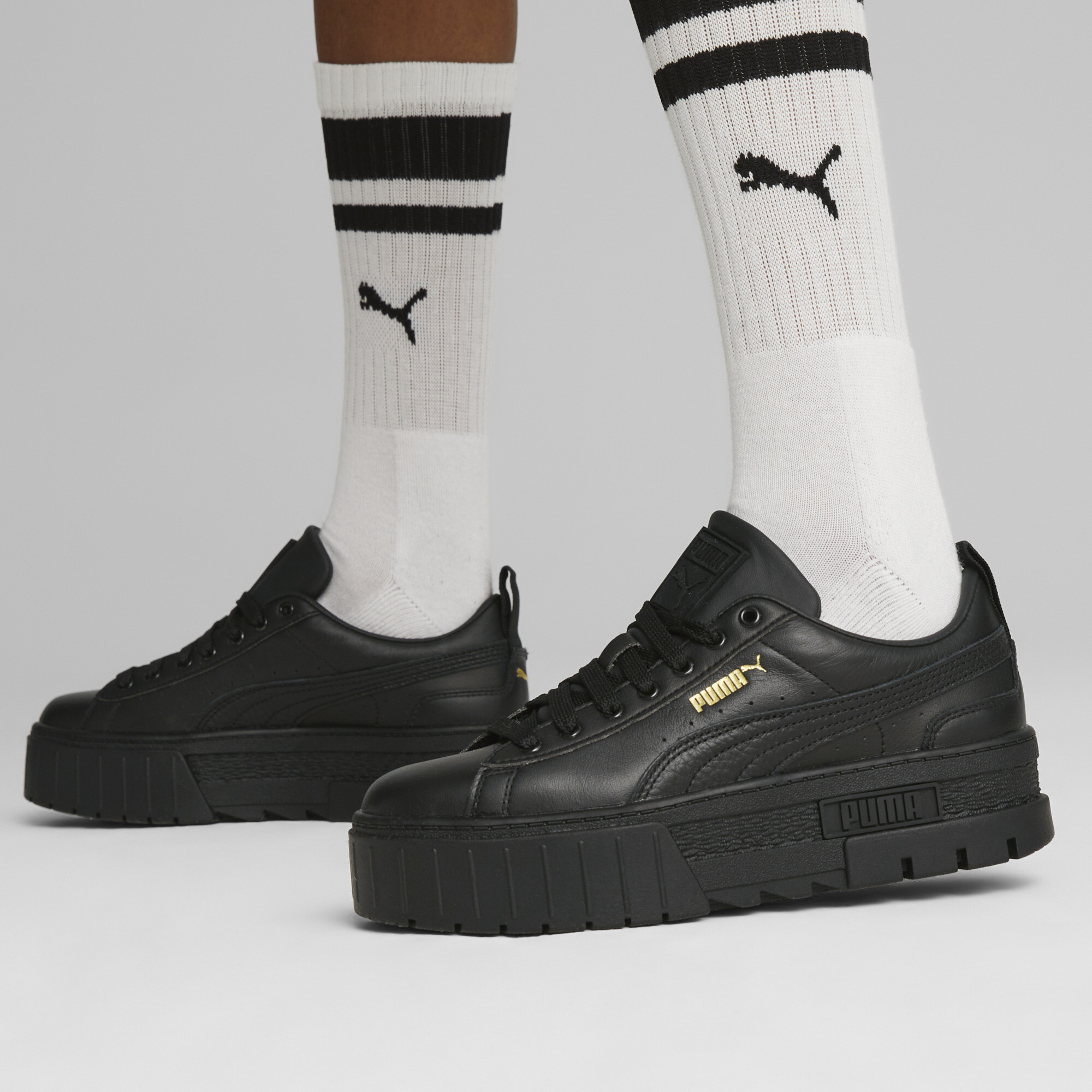 PUMA Mayze Classic sportschoenen voor Dames, Zwart, Maat 38 thumbnail 8