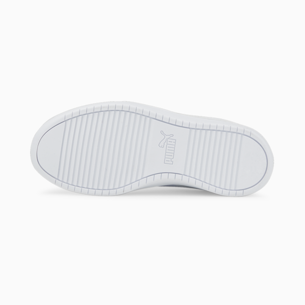 Rickie Youth Trainers, Puma White-Puma White-Glacier Gray, large-ZAF