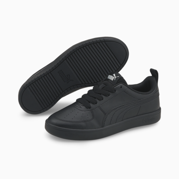 Tenis juveniles Rickie, Puma Black-Puma Black-Glacier Gray, large-MEX