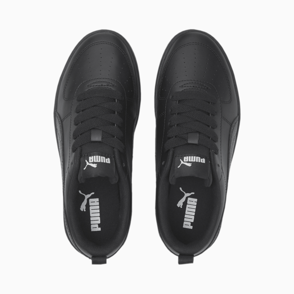 Tenis juveniles Rickie, Puma Black-Puma Black-Glacier Gray, large-MEX