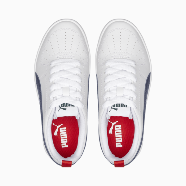 Rickie Youth Trainers, Puma White-Peacoat, large-MEX