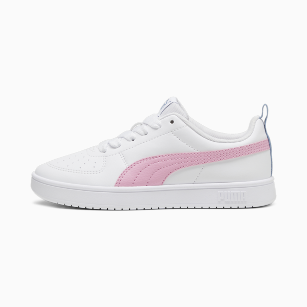 Tenis juveniles Rickie, PUMA White-Pink Lilac-Zen Blue, large-MEX
