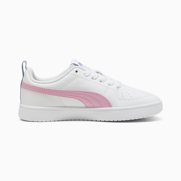 Tenis juveniles Rickie, PUMA White-Pink Lilac-Zen Blue, large-MEX