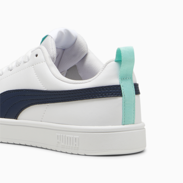 Rickie Youth Trainers, PUMA White-Mint-Club Navy, large-MEX