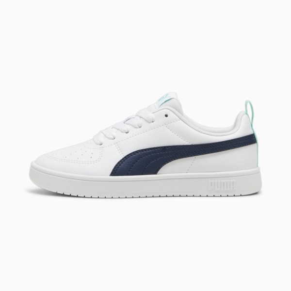 Rickie Youth Trainers, PUMA White-Mint-Club Navy, large-MEX