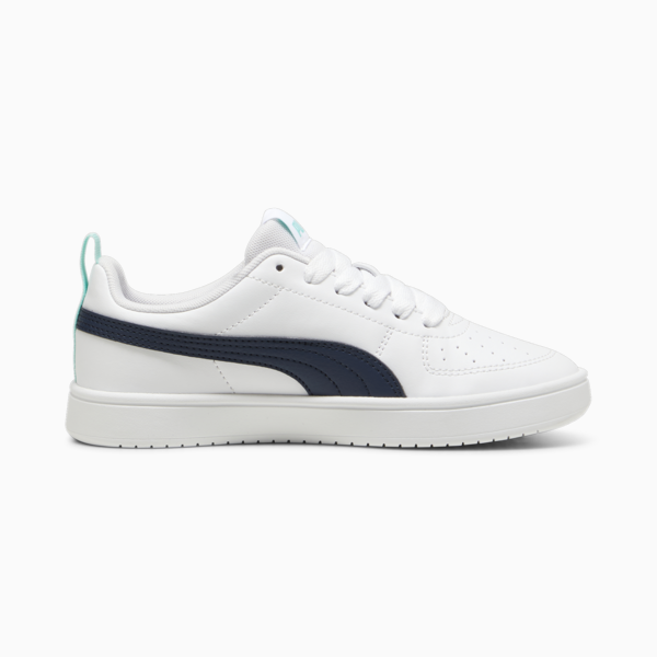 Rickie Youth Trainers, PUMA White-Mint-Club Navy, large-MEX
