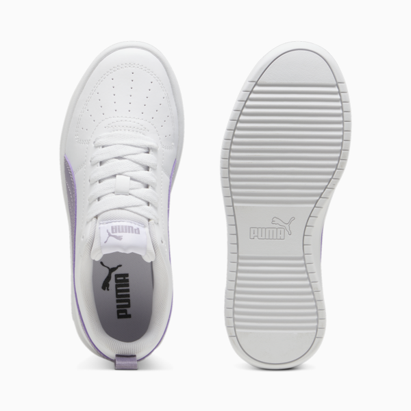 Tenis juveniles Rickie, PUMA White-Pale Plum, large-MEX