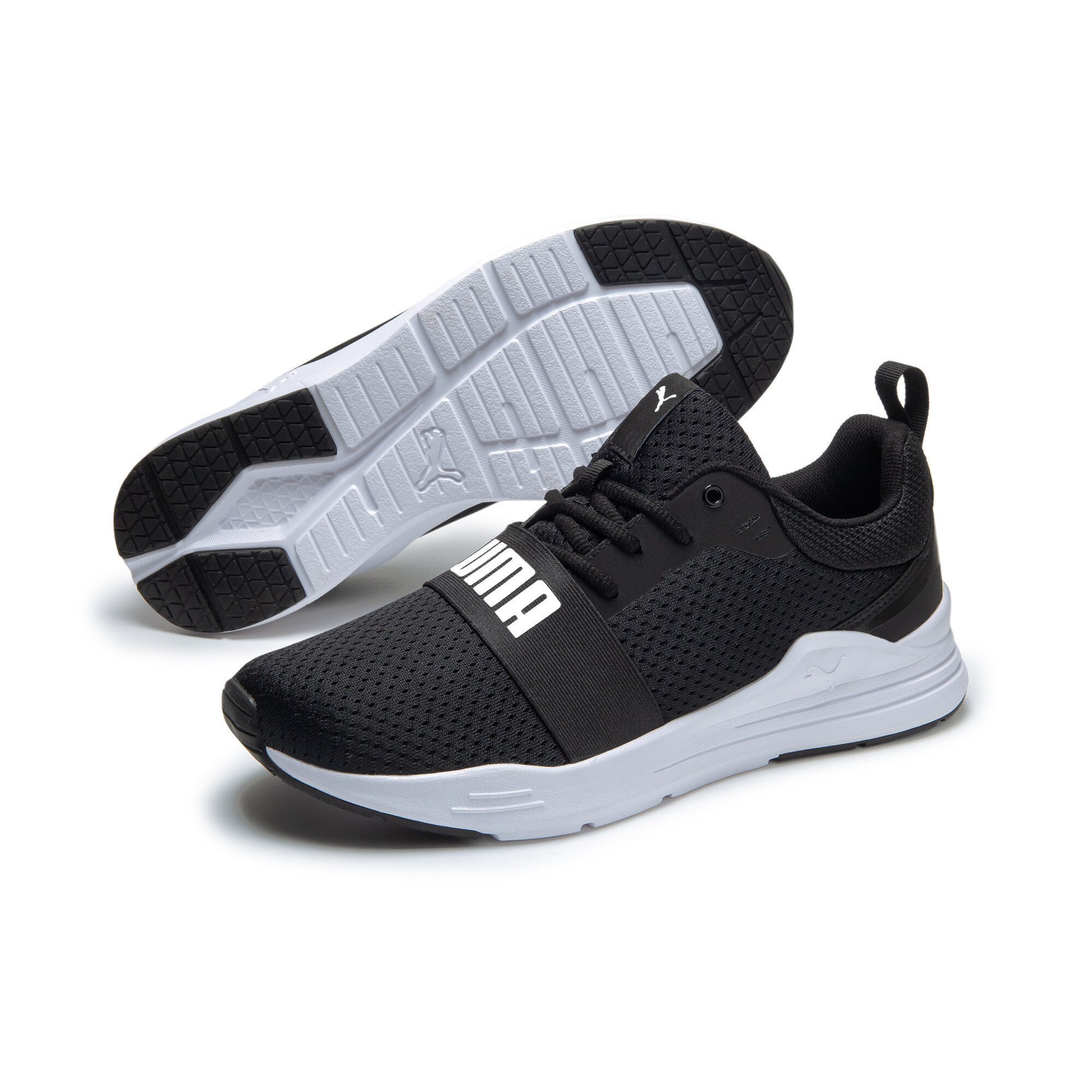 Tênis Wired Run Masculino, Preto, PUMA