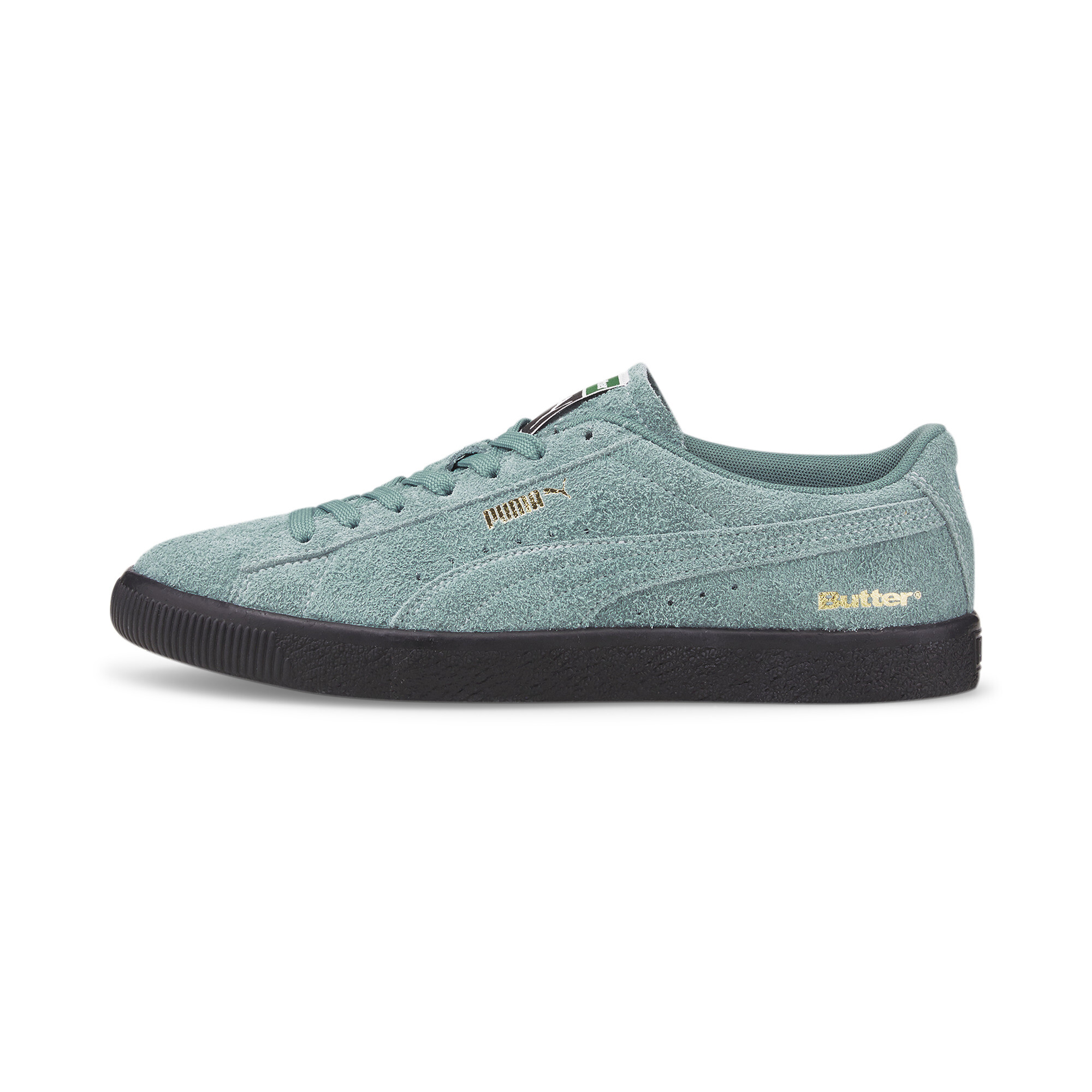 grey puma suede shoes