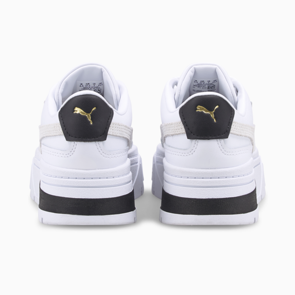 Mayze Stack Sneakers Women, Puma White-Vaporous Gray, large-MEX