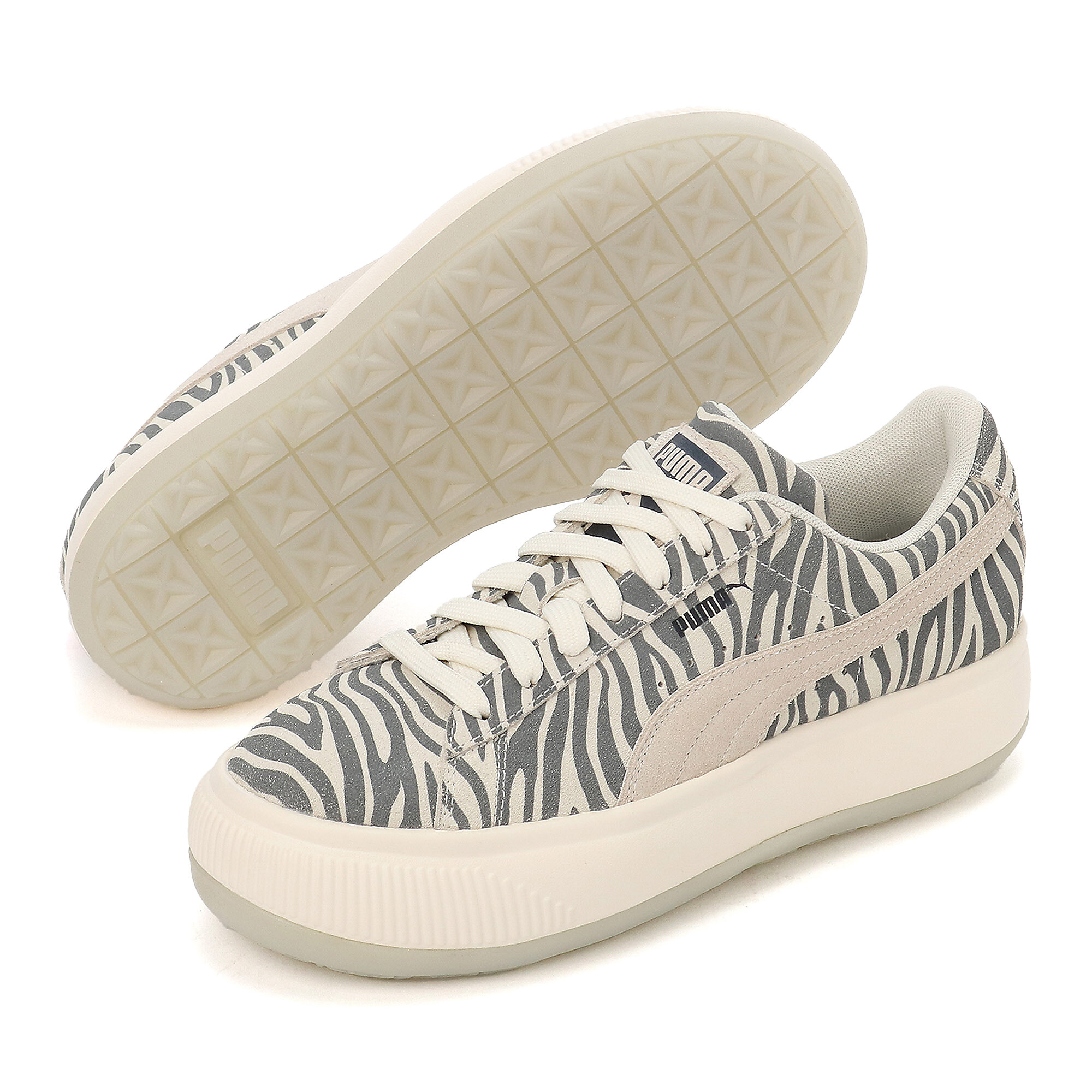 【プーマ公式通販】 プーマ PUMA x jouetie スウェード マユ ウィメンズ スニーカー ウィメンズ Whisper White-Puma Black ｜PUMA.com