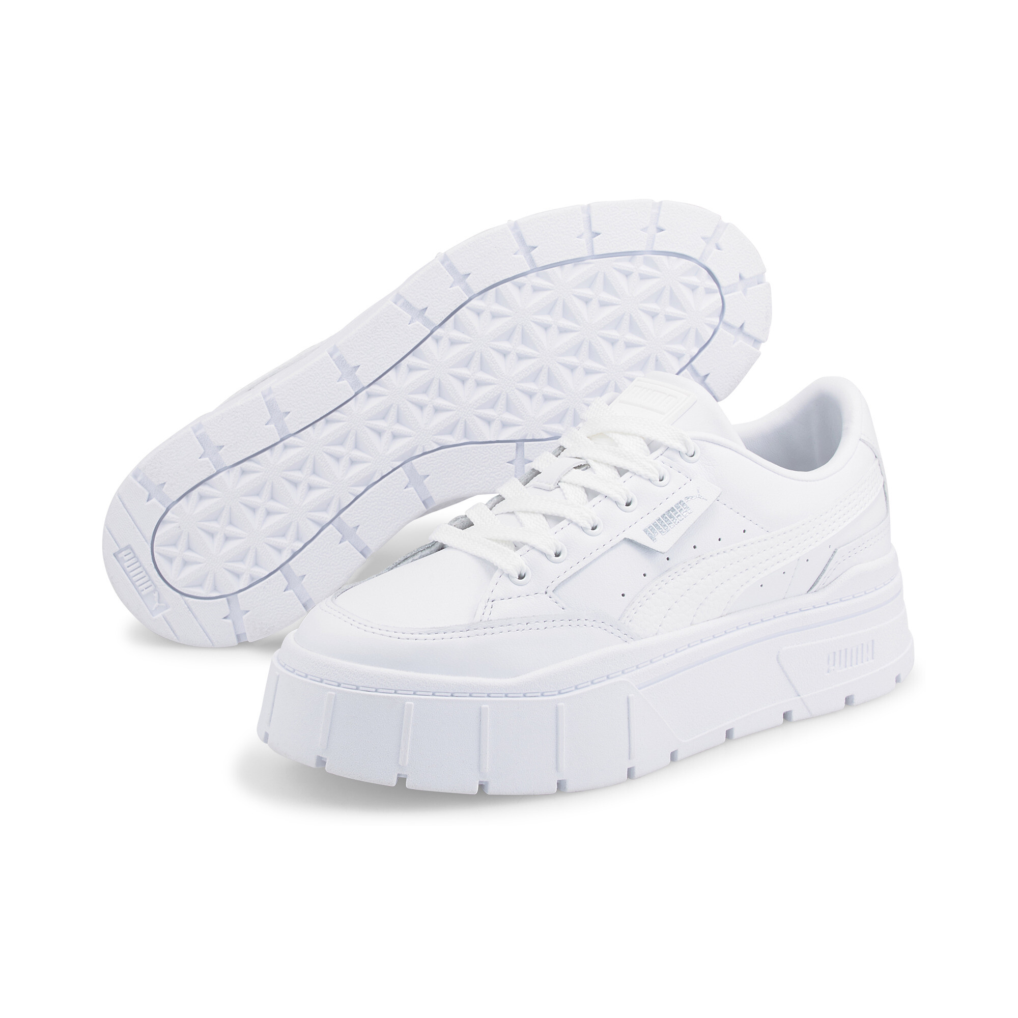 Tenis para mujer Mayze Stack en Talla 27.5 en Blanco | PUMA