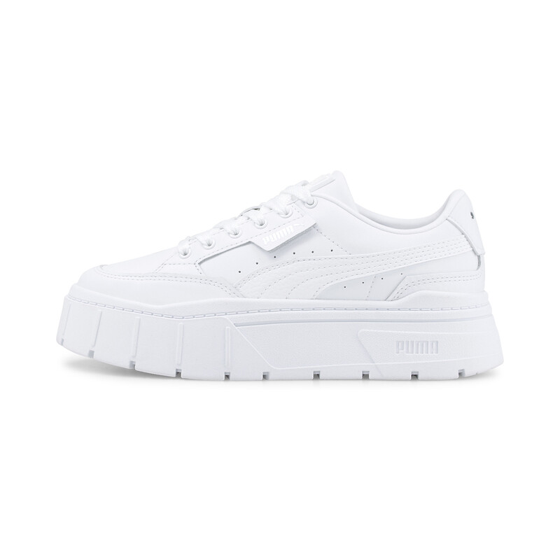 

Women's PUMA Mayze Stack Leather Sneakers