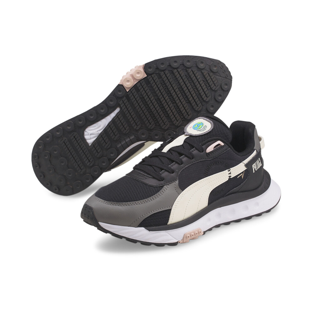 Wild Rider Downtown Women's Sneakers | Black - PUMA