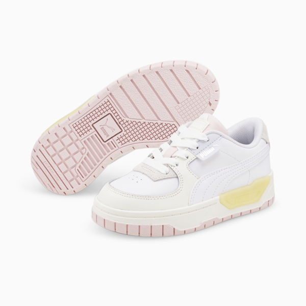 Cali Dream Kids' Trainers, Puma White-Marshmallow-Chalk Pink, large-ZAF