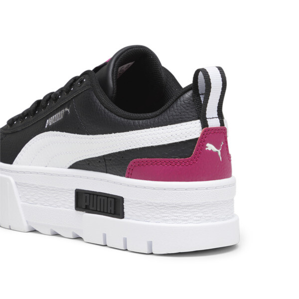 Puma black leather trainers 2025